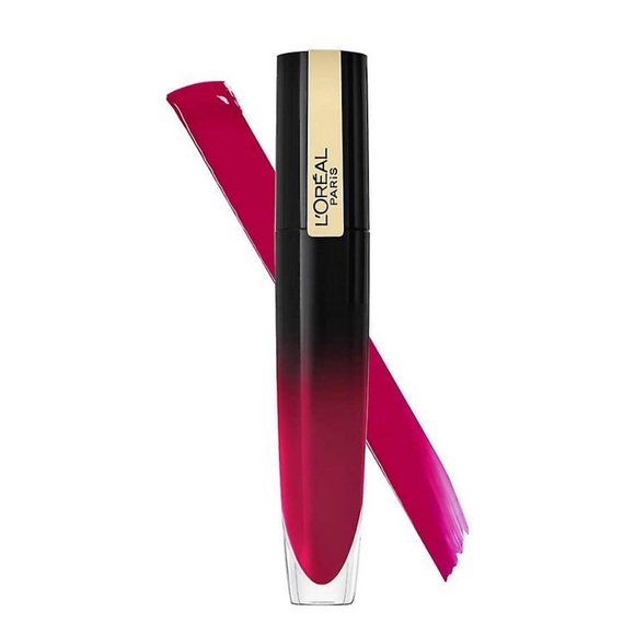 L’Oréal Paris Brilliant Signature Shiny Lip Stain Colour 308 Be Demanding - Picture 2 of 8